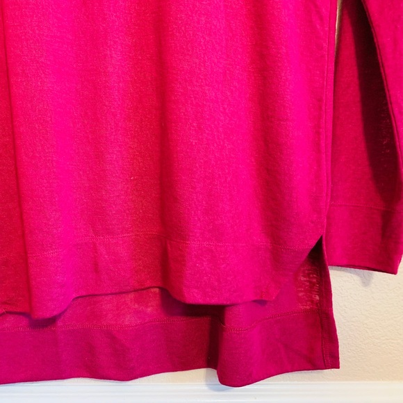 Ann Taylor LOFT Soft Cozy LS Fleece Tunic T-Shirt - Picture 4 of 8